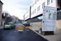 Yssingeaux : les travaux de l&#039;avenue de la Marne sont dans les temps