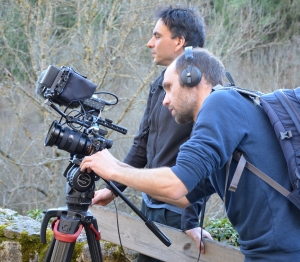 Bas-en-Basset : la fauconnerie de Rochebaron filmée par l&#039;émission &quot;Echappées belles&quot;