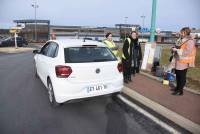 Yssingeaux : des Gilets jaunes tractent au rond-point de Villeneuve