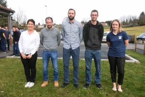 Cinq présidents des Copains d&#039;abord côte à côte