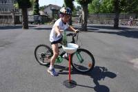 La cour de l&#039;école Jean-de-la-Fontaine transformée en piste cyclable