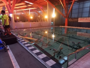 Monistrol-sur-Loire : la première Nuit de l&#039;aquafitness en photos et vidéo