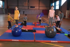 Lapte : 9 enfants ont appris les arts du cirque