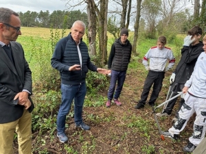 Un chantier jeune avec la Mission locale à Grazac