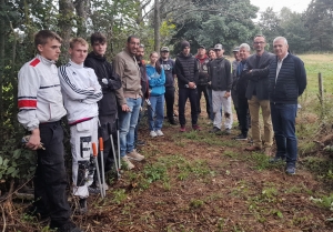 Un chantier jeune avec la Mission locale à Grazac