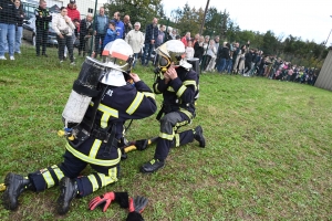 Beauzac : les pompiers en action pour fêter les 60 ans de la caserne (vidéo)