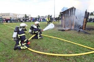 Beauzac : les pompiers en action pour fêter les 60 ans de la caserne (vidéo)