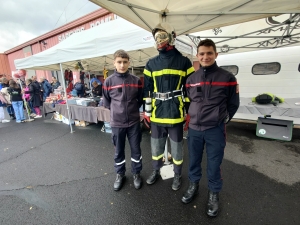 Beauzac : les pompiers en action pour fêter les 60 ans de la caserne (vidéo)