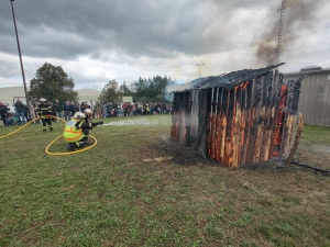 Beauzac : les pompiers en action pour fêter les 60 ans de la caserne (vidéo)