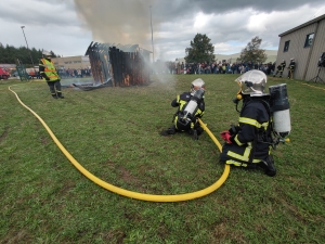 Beauzac : les pompiers en action pour fêter les 60 ans de la caserne (vidéo)