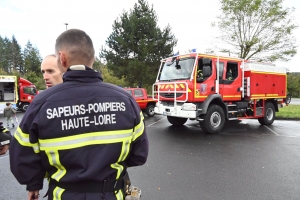 Beauzac : les pompiers en action pour fêter les 60 ans de la caserne (vidéo)