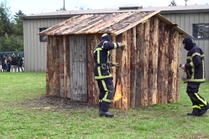 Beauzac : les pompiers en action pour fêter les 60 ans de la caserne (vidéo)