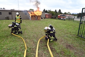 Beauzac : les pompiers en action pour fêter les 60 ans de la caserne (vidéo)