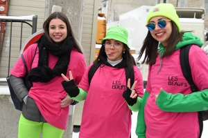 Yssingeaux : la fête foraine fait de la résistance face à la neige