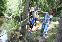 Yssingeaux : les enfants ont pêché sur les berges de l&#039;Auze