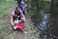 Yssingeaux : les enfants ont pêché sur les berges de l&#039;Auze