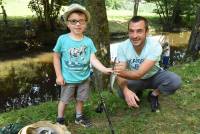 Yssingeaux : les enfants ont pêché sur les berges de l&#039;Auze