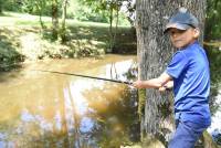 Yssingeaux : les enfants ont pêché sur les berges de l&#039;Auze