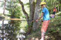 Yssingeaux : les enfants ont pêché sur les berges de l&#039;Auze