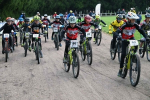 Sainte-Sigolène : 85 jeunes vététistes à toute allure en trial et en cross-country