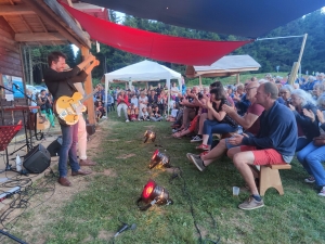 Un concert sous les étoiles au chalet de Raffy avec Yvan-Marc, Fred Bobin et Tit&#039;Nassels