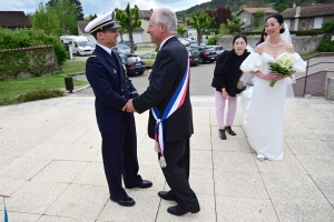 Beauzac : il fait la surprise de célébrer le mariage de son fils