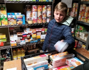 A Sainte-Sigolène, les collégiens toujours en lien avec les Restos du coeur