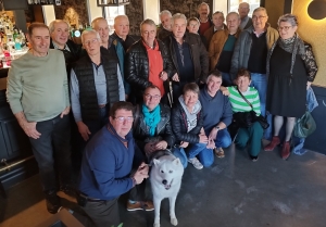 Vingt classards de la 80 réunis à Yssingeaux