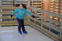 Bas-en-Basset : premières glisses sur la patinoire synthétique