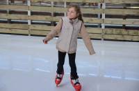 Bas-en-Basset : premières glisses sur la patinoire synthétique