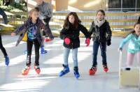 Bas-en-Basset : premières glisses sur la patinoire synthétique