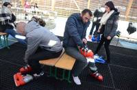 Bas-en-Basset : premières glisses sur la patinoire synthétique