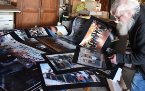 Le photographe Lucien Soyère toujours attentif à la vie locale