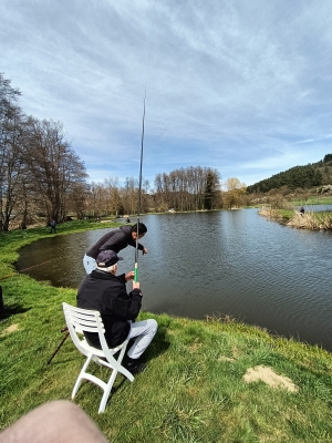 Saint-Maurice-de-Lignon : partie de pêche pour les résidents du Bel Âge