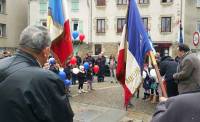 Des ballons tricolores dans le ciel de Montfaucon-en-Velay