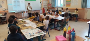 Yssingeaux : des « illustrateurs » en herbe à l&#039;école Jean-de-la-Fontaine