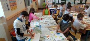 Yssingeaux : des « illustrateurs » en herbe à l&#039;école Jean-de-la-Fontaine