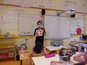 Yssingeaux : des « illustrateurs » en herbe à l&#039;école Jean-de-la-Fontaine