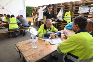 Beauzac : 200 salariés de la fromagerie sensibilisés à la sécurité au travail