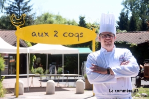 Geoffroy Michel est le chef d&#039;Aux 2 Coqs