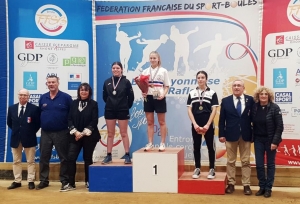 Boules lyonnaises : Flora Sicard championne de France en tir progressif, Julie Nury en bronze