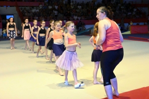 Monistrol-sur-Loire : les gymnastes assurent le show