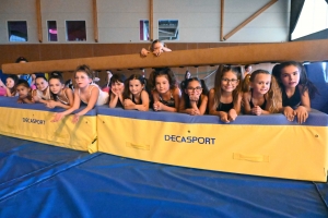 Monistrol-sur-Loire : les gymnastes assurent le show