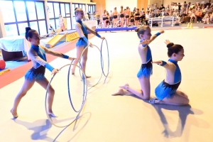 Monistrol-sur-Loire : les gymnastes assurent le show