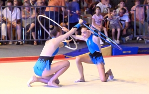 Monistrol-sur-Loire : les gymnastes assurent le show