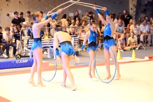 Monistrol-sur-Loire : les gymnastes assurent le show