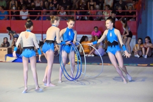 Monistrol-sur-Loire : les gymnastes assurent le show