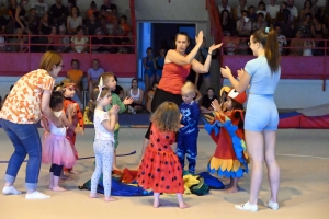 Monistrol-sur-Loire : les gymnastes assurent le show