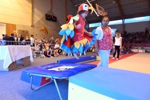 Monistrol-sur-Loire : les gymnastes assurent le show