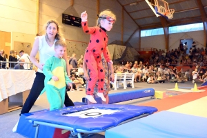 Monistrol-sur-Loire : les gymnastes assurent le show